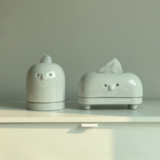 *ส่ง 16/04 กล่องใส่กระดาษทิชชู่ เซรามิก TB-01 และ TB-02