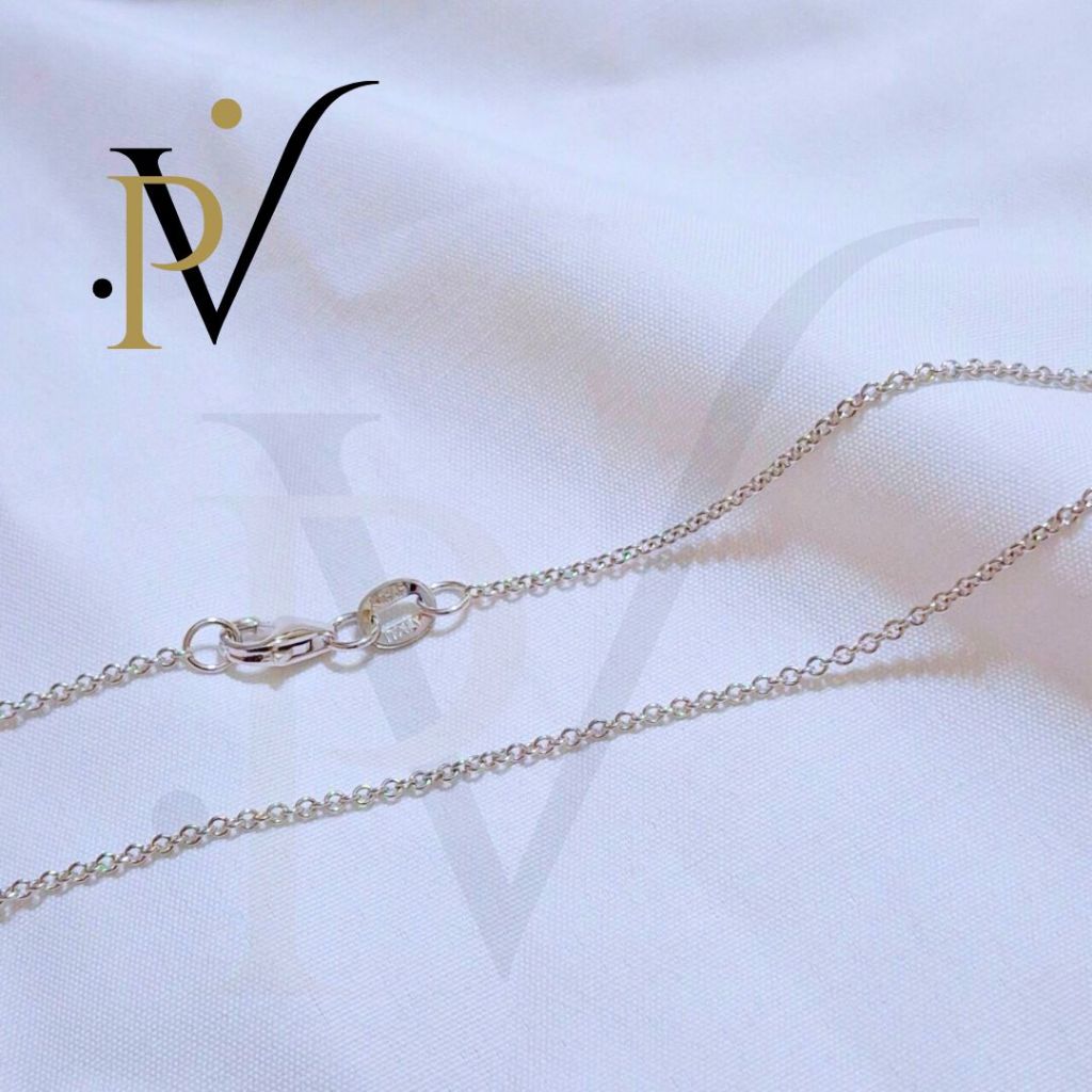 สร้อยคอทองแท้ PV ทองคำแท้ 14k Italy (583) ลายทิฟฟานี มีใบรับประกันจากทางร้าน