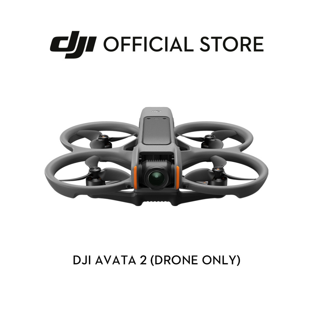 DJI Avata 2 - Camera Drone | โดรนขนาดกะทัดรัด | 1/1.3″ CMOS 4K/60fps | มีกิมบอล | พร้อมใบพัดในตัว