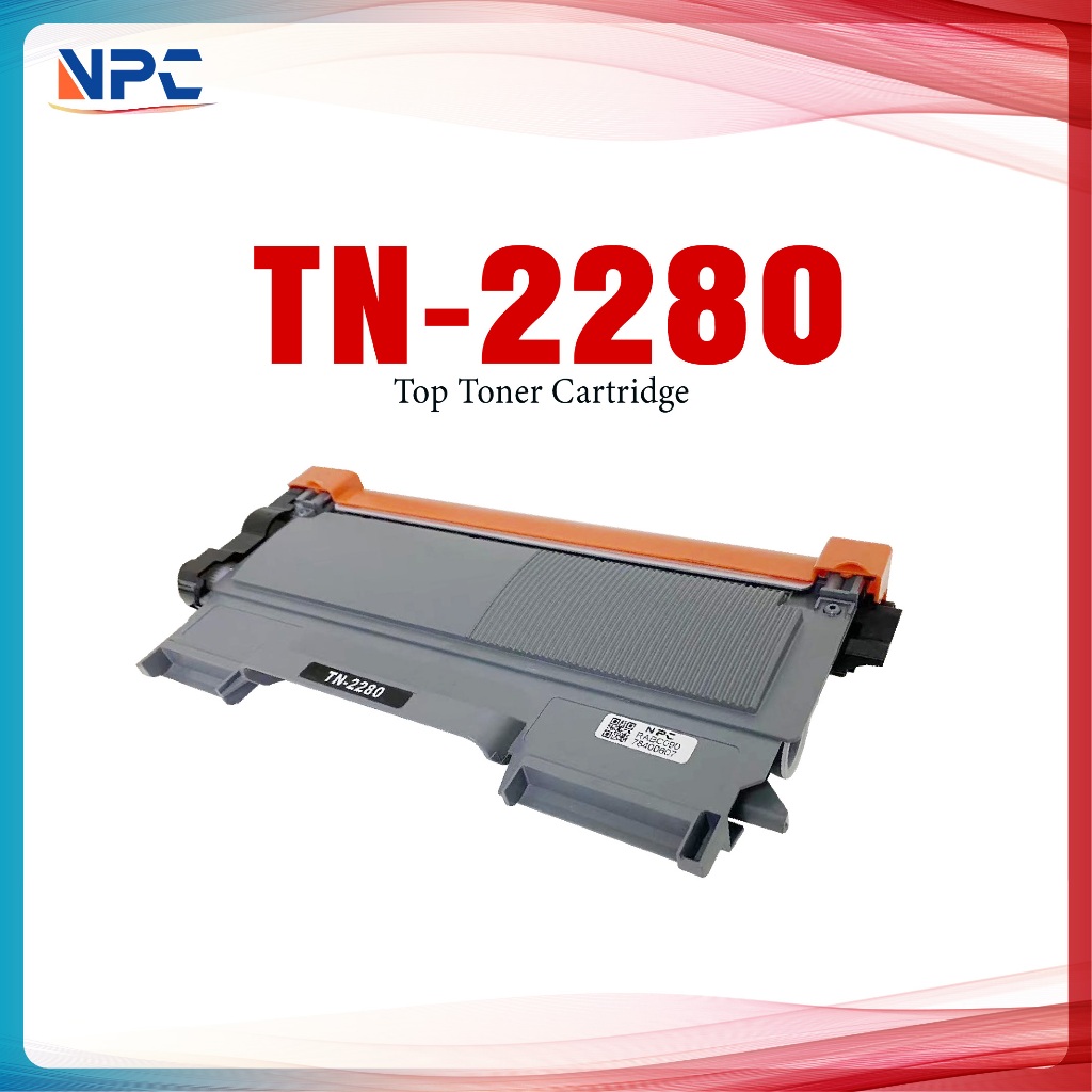 (แพ็ค 2) หมึกเทียบเท่า TN-2280 TN2280 2280 T2280 T-2280 ใช้แทน TN-2260 TN2260 2260 T2260 T-2260  FOR BROTHER