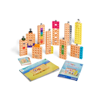 [อายุ 3+] นัมเบอร์บล็อก กิจกรรม 21-30 (Numberblocks : 21 - 30 Activity Set) [Hand2Mind]