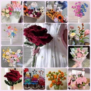 เซทลวดกำมะหยี่ หนาขึ้น 100 ชิ้น ลวดกำมะหยี่ DIY ยาว 30ซม.สีสันสดใส ทำงานฝีมือ ประดิษฐดอกไม้