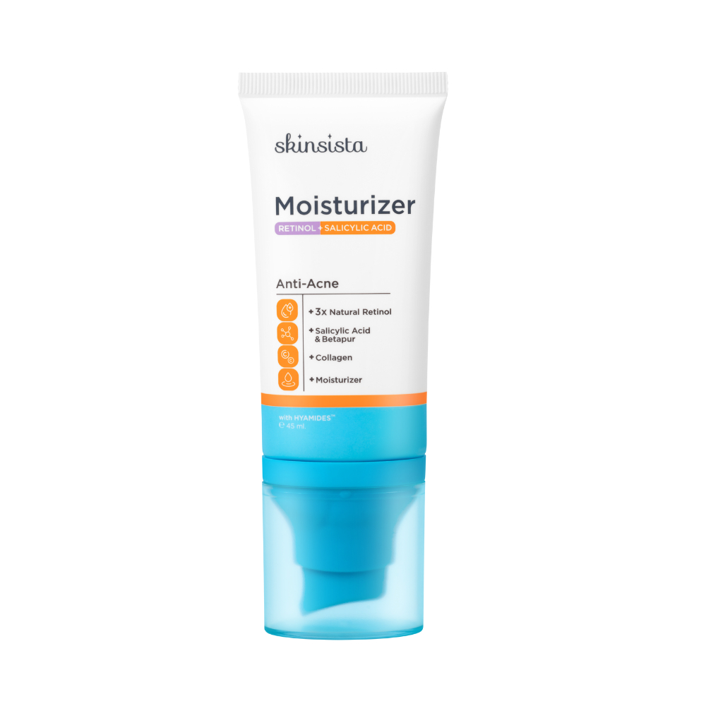 SKINSISTA Natural Retinol Moisturizer Anti-Acne มอยเจอร์ไรเซอร์ 45ml — صورة 3