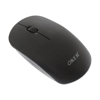 WIRELESS KEYBOARD (คีย์บอร์ด) OKER K-913 BLACK - A0166917