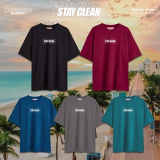 Grandness เสื้อยืด Oversize ลายกราฟิก รุ่น OV226-230( สีดำ/ส…