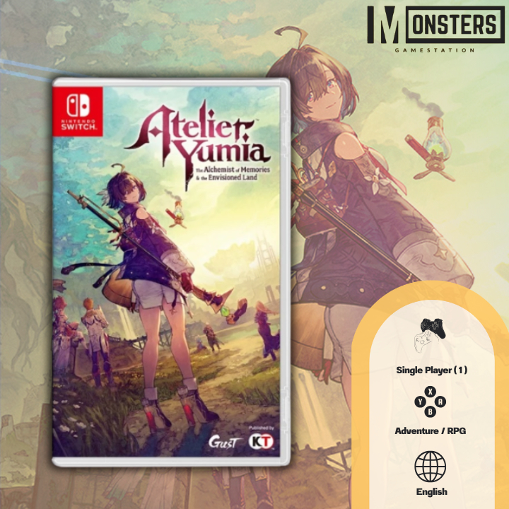 (สินค้าพร้อมส่ง) [Nintendo Switch] - Atelier Yumia: The Alchemist of Memories & the Envisioned Land