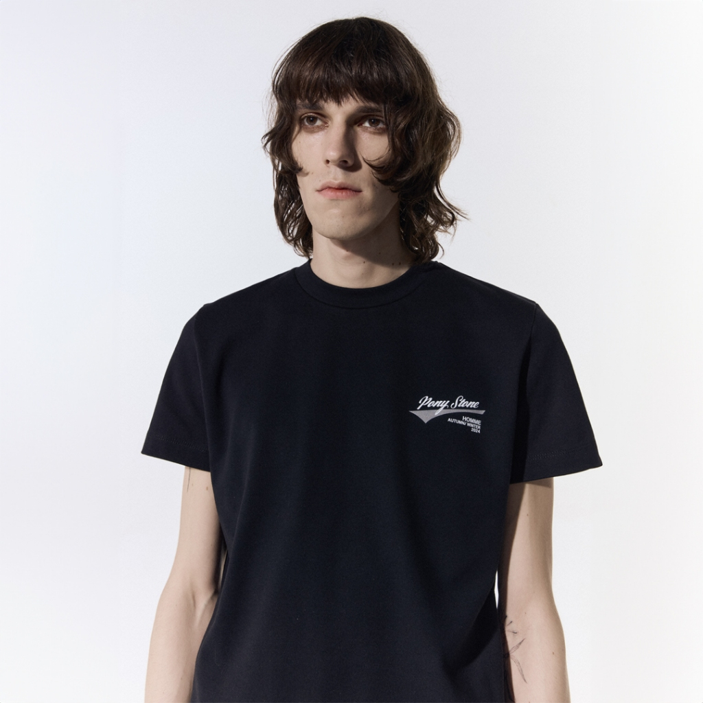 PONY STONE DANO  Sharp shoulder t shirt