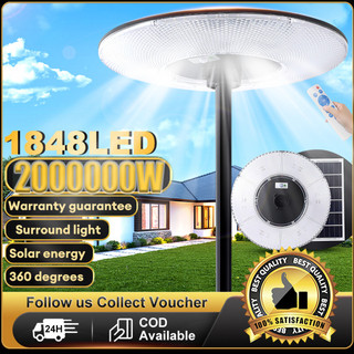 โคมไฟถนนสุริยะ UFOไฟถนน ไฟโซล่าเซลล์ ไฟ LED แสงกลางแจ้ง แสงอาทิตย์ สปอตไลท์ ไฟสว่าง solar cell solar light ไฟแต่งสวน