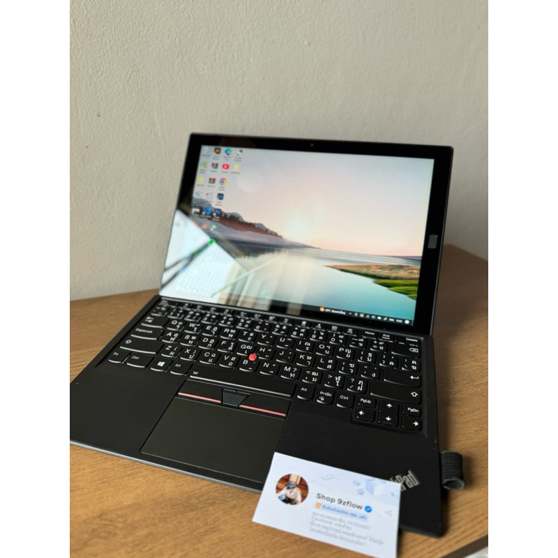 โน๊ตบุ๊คแท็บเล็ต Lenovo ThinkPad X1 Tablet Gen 2 /2-in-1 ถอดจอได้ Windows10 Proแท้ เครื่องใหม่มาก‼️