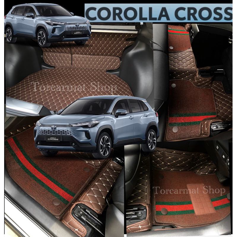 (ฟรี!!หมอนรองคอ+สายเบลท์+ที่รองเเขน)Toyota colora  Cross (เเจ้งแอดมิน ไฮบิท/เบลซิล)สินค้าผลิตส่งตรงกับโรงงาน