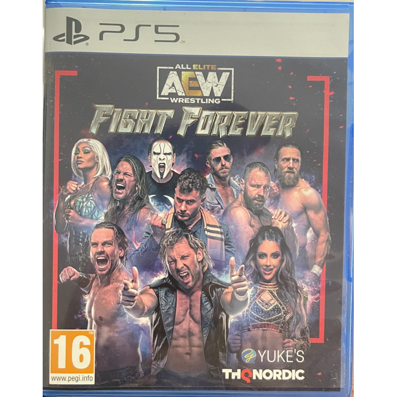 AEW Fight Forever แผ่นเกมมวยปล้ำ ps5