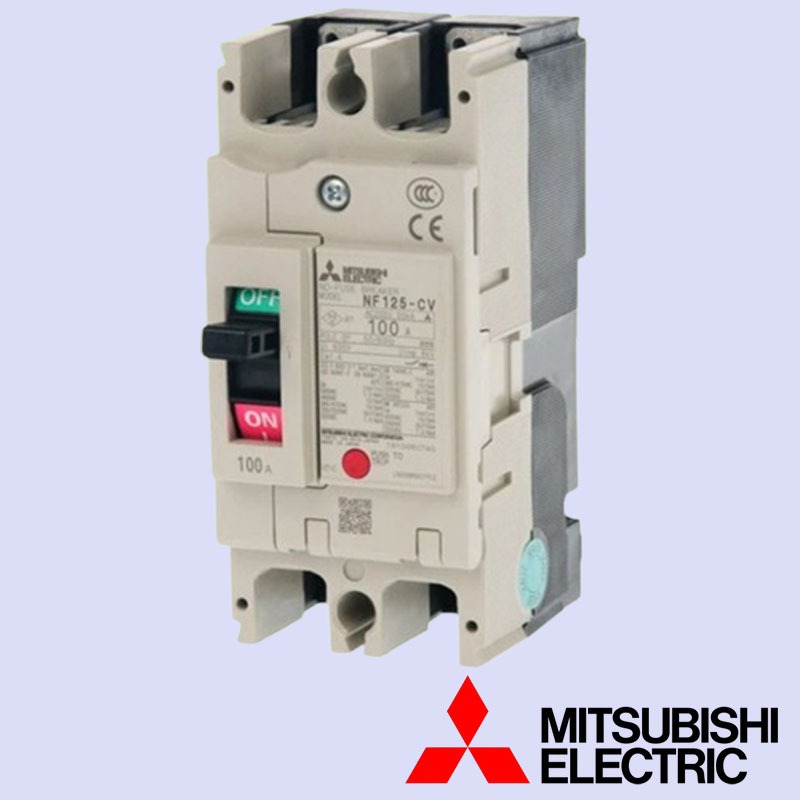 NF125CV 2P. 3P.เซอร์กิตเบรคเกอร์ 50A. 63A. 80A. 100A. 125A. ″MITSUBISHI″