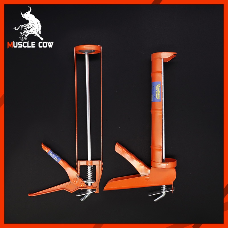 MUSCLE COW ปืนยิงซิลิโคน ปืนยิงกาว แด๊ป แกนเหล็กคู่ เกรดพรีเมี่ยม แข็งแรง ทนทาน
