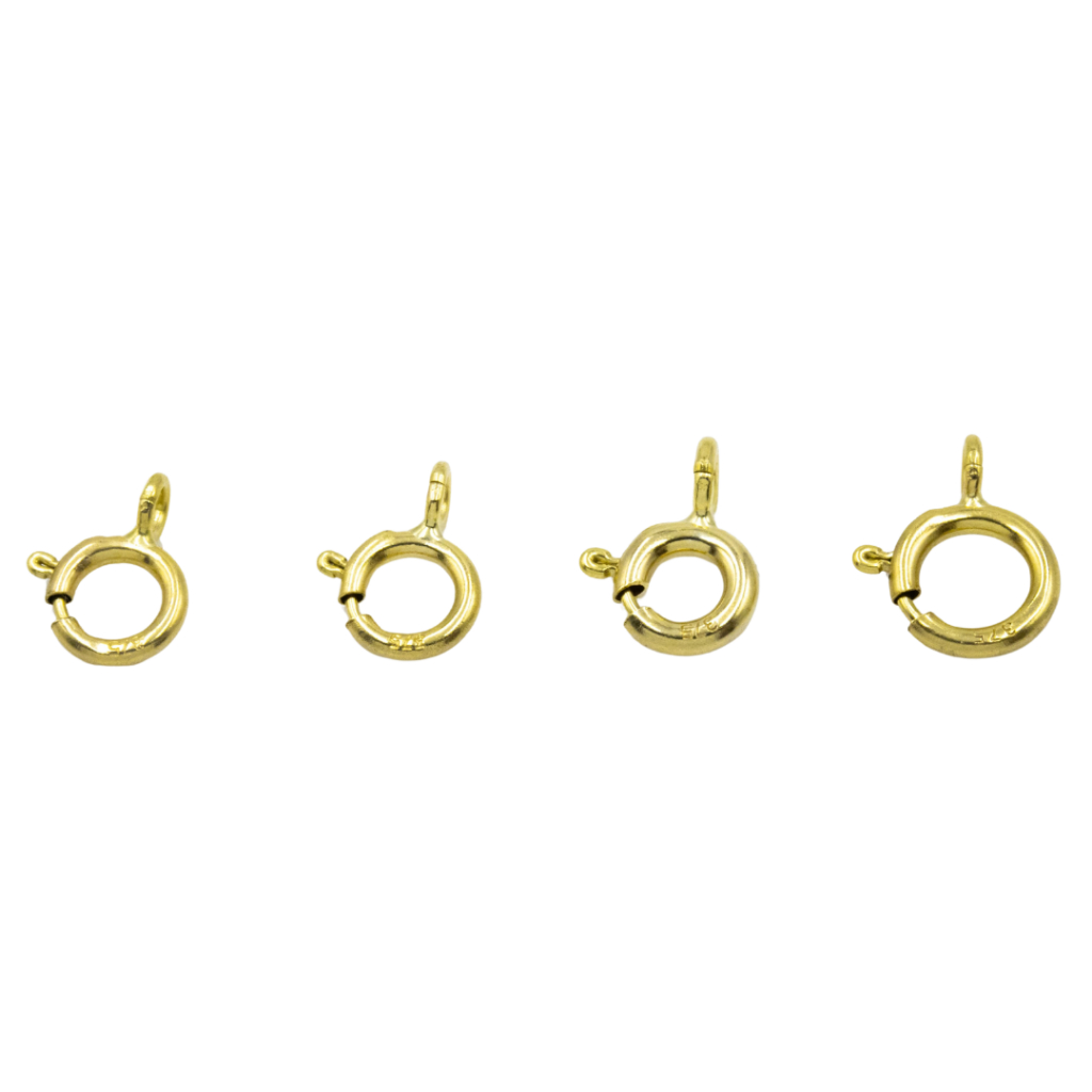 Lucky Gems สปริงล็อคทองแท้9k 37.5%