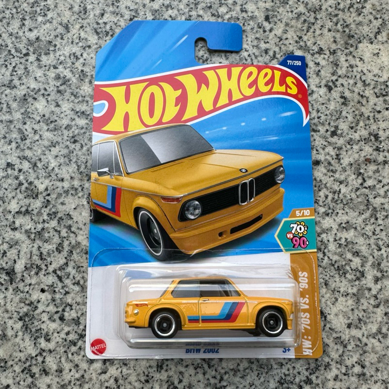 รถเหล็ก Hotwheels BMW2002