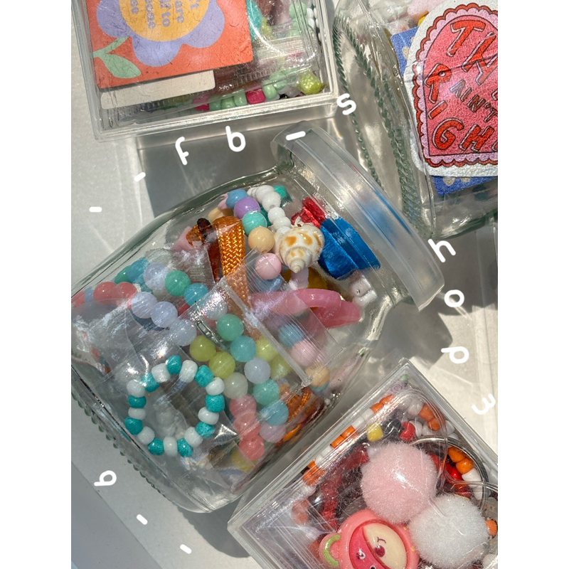 🔥โหลสุ่มเครื่องประดับ10ชิ้นบวกๆ และมีของแถมให้อีก ราคาถูกมาก🐚🪸