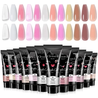 โพลี่เจล เจลต่อเล็บ ขนาด 30 ML โพลี่เจลต่อเล็บ Poly gel ต่อเล็บเจล เล็บเจล