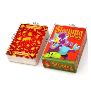 Sleeping Queens English version Card Game, 79 Cards