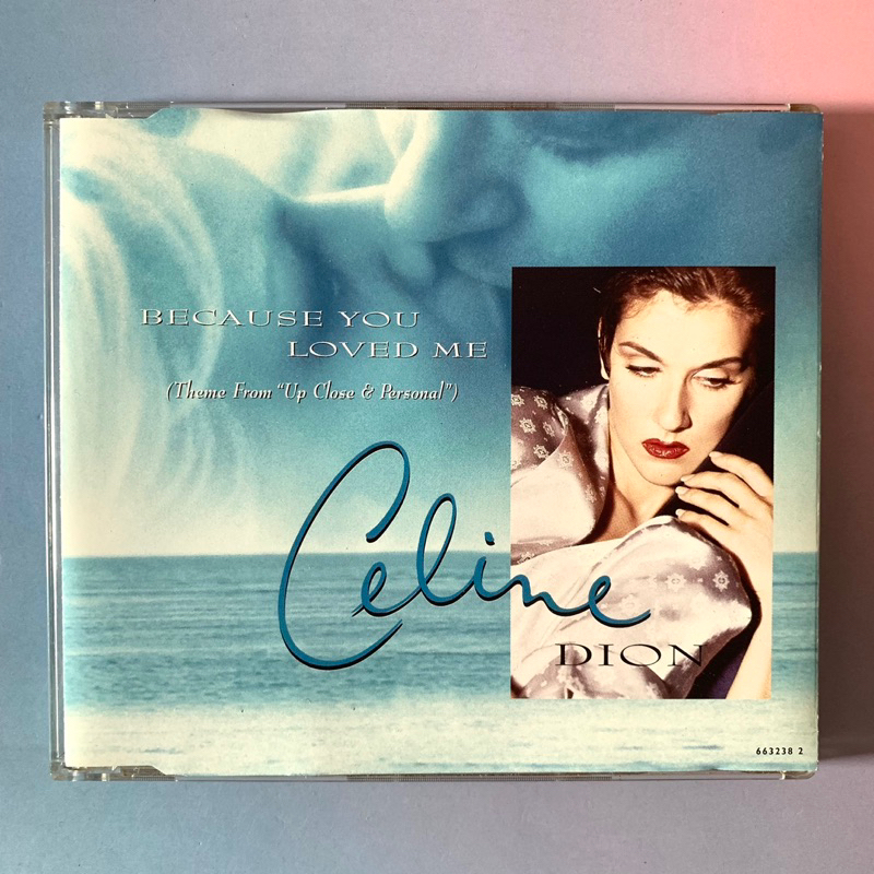 🛒 (พร้อมส่ง) CD ซีดีเพลง: Celine Dion — Because You Loved Me [Austria/single]