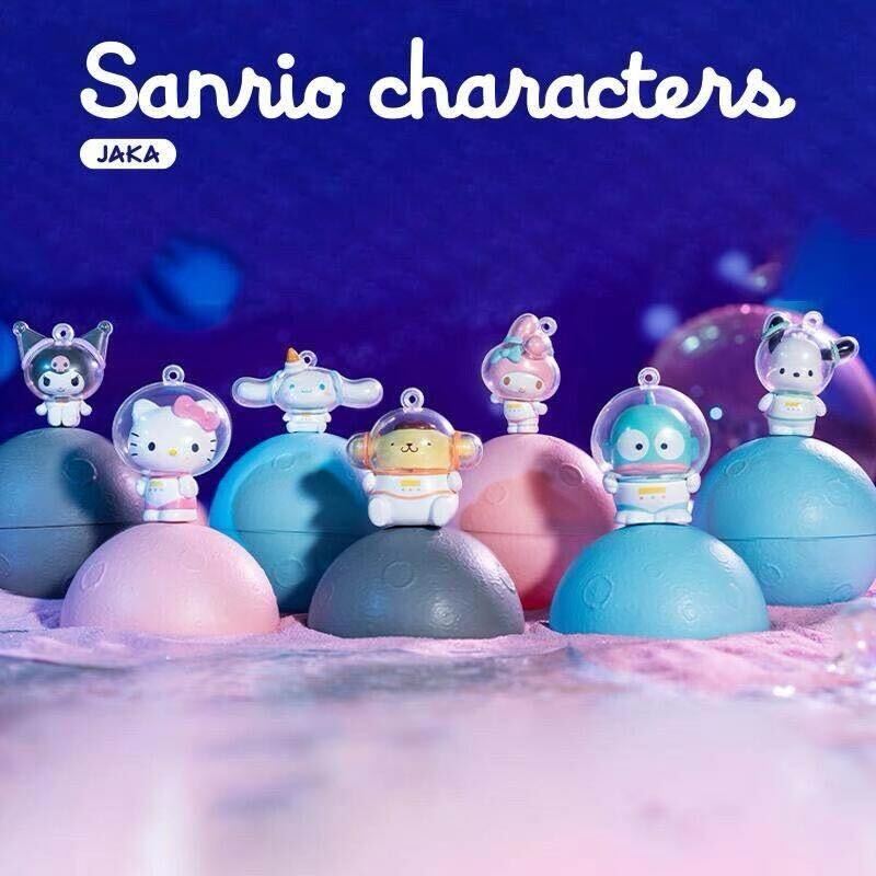 (เลือกตัว/พร้อมส่ง🇹🇭) พวงกุญแจ Sanrio Candy Planet Series