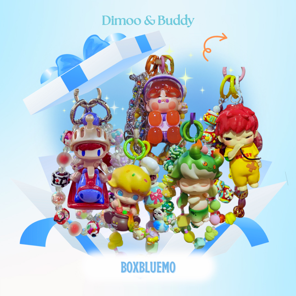 Mikurokapon พวงกุญแจArt toy  Art toy งานแท้พร้อมการ์ด