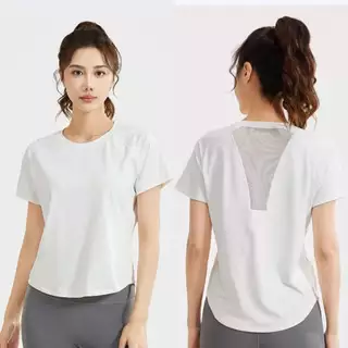 Braclothes#TM2089 เสื้อออกกำลังกายผู้หญิง แขนสั้น
