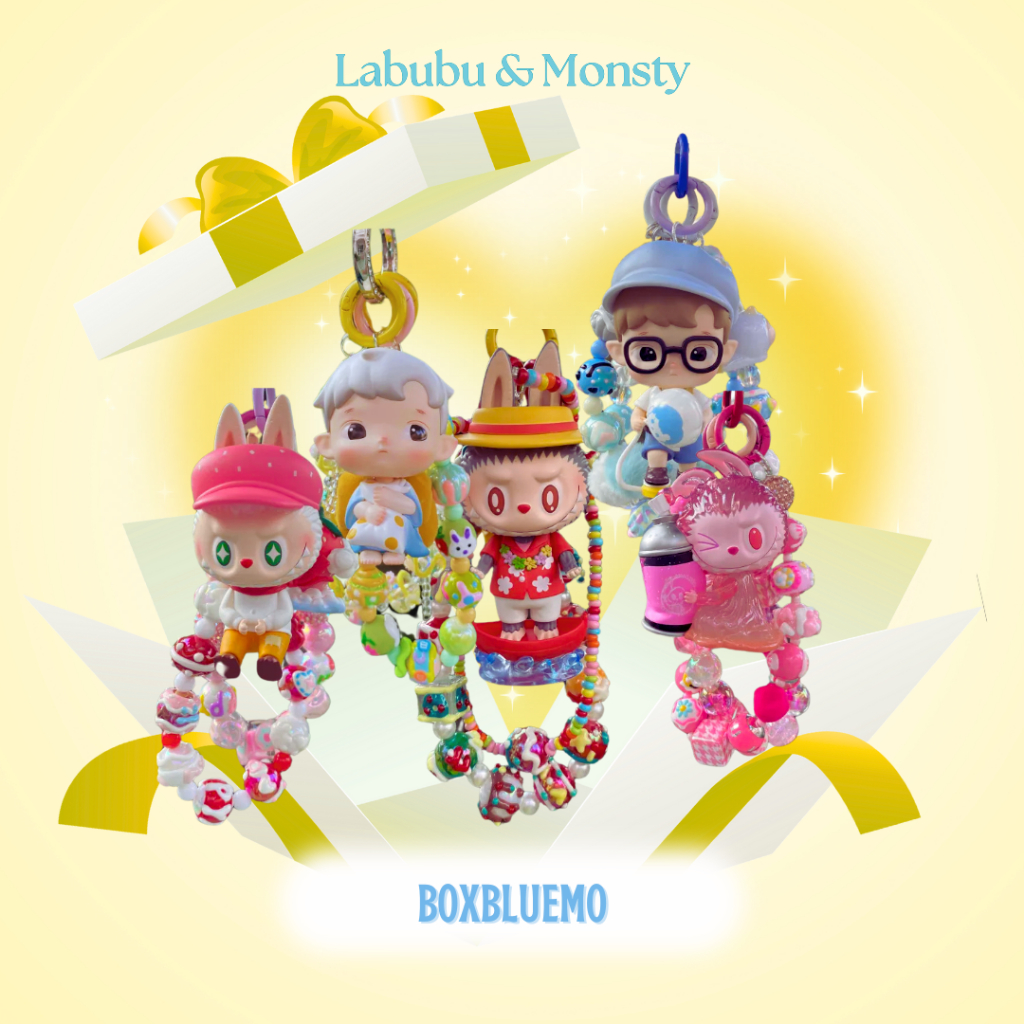 Mikurokapon พวงกุญแจArt toy  Art toy งานแท้พร้อมการ์ด