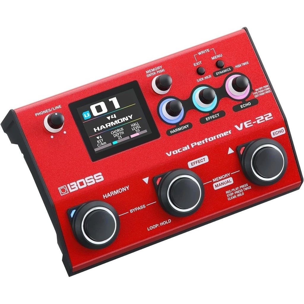 BOSS VE-22 Vocal Performer Vocal Effector【Direct from Japan】