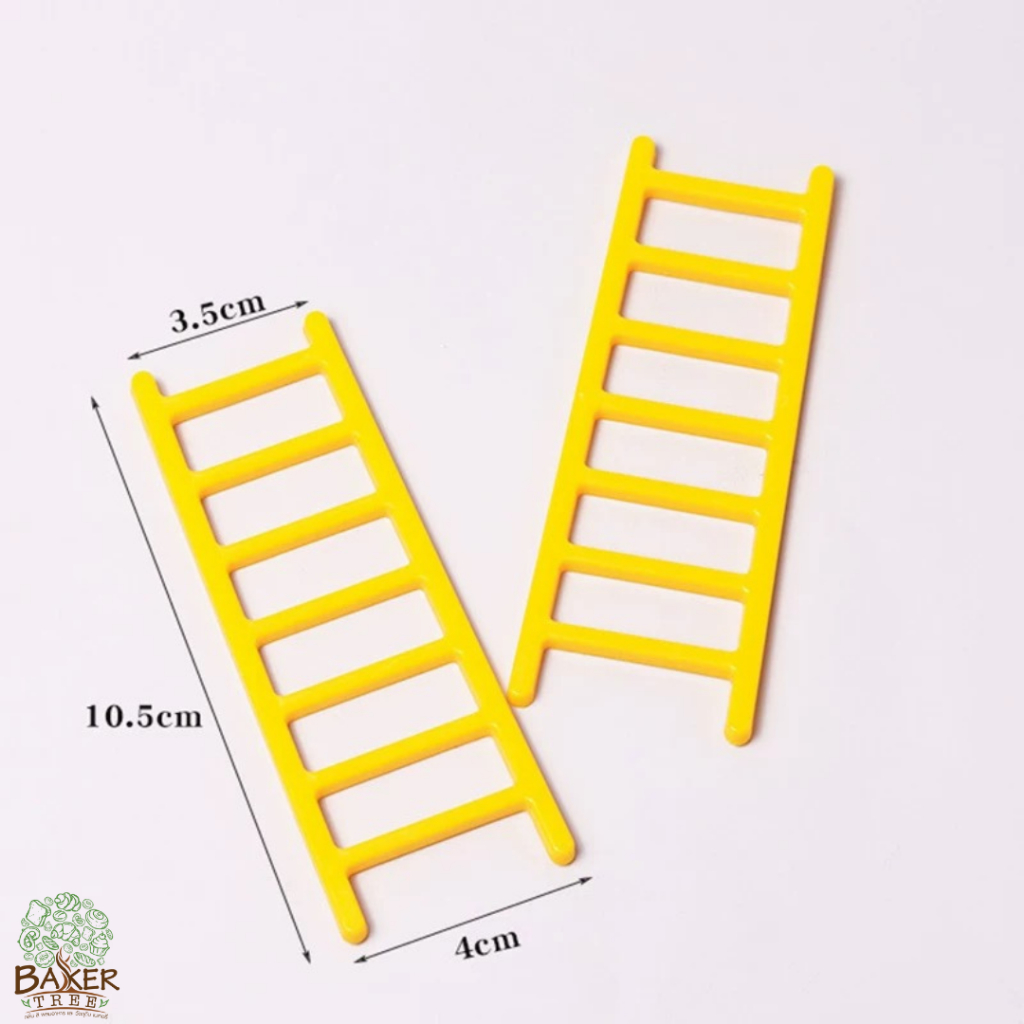 Baker Tree บันไดพลาสติก ตกแต่งเค้ก บันไดตกแต่งเค้กวันเกิด โมเดลบันได - รูปที่ 4