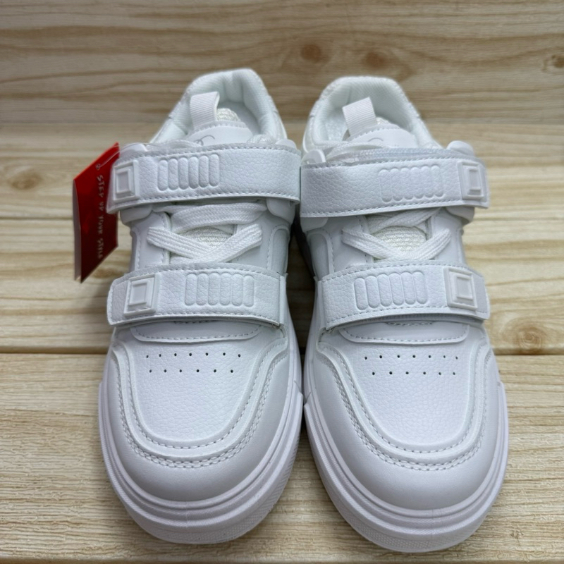 Baoji BRW 506 รองเท้าผ้าใบ บาโอจิ หนังติดเทป สปอร์ต ทรงสูง นำสมัย - รูปที่ 5