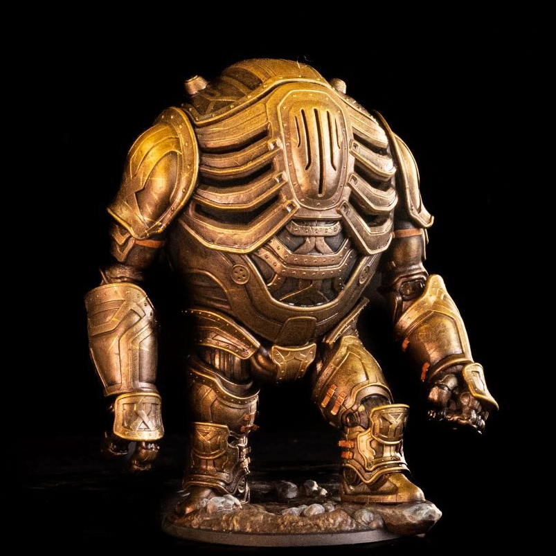Dnd Monster I Colossus Battlesuit I (งานเรซิ่นยังไม่ลงสี) ฐาน 3 นิ้ว