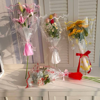 พร้อมส่ง 100ใบ เบอร์5 ขนาด 44.5x54x15.5cm. ซองกรวยใส่ดอกไม้ …