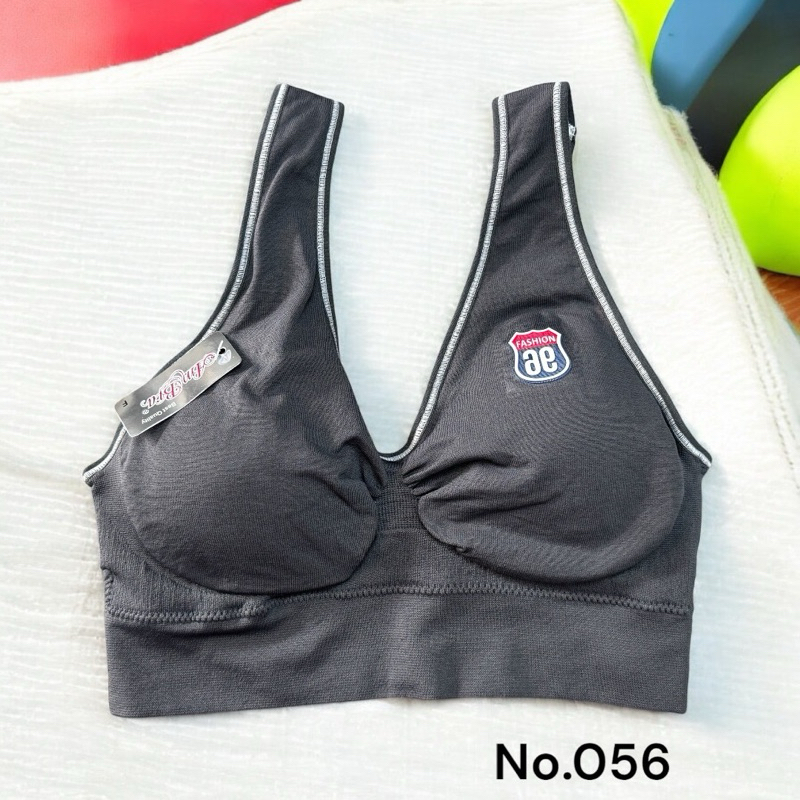 #056# ชุดชั้นใน SPORT BRA สปอร์ตบรา เสื้อในไม่โครงแบบสวม