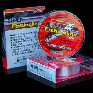 สายเอ็น Super Fishingline (100 เมตร)เหนียวทดต่อแรงดึงได้ดี จ…