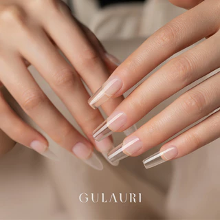 Gulauri Builder Gel กระปุกเขียว เจลปั้นนูน เจลต่อเล็บ ไม่ร้อนหน้าเล็บ เนื้อเจลสีใส GR