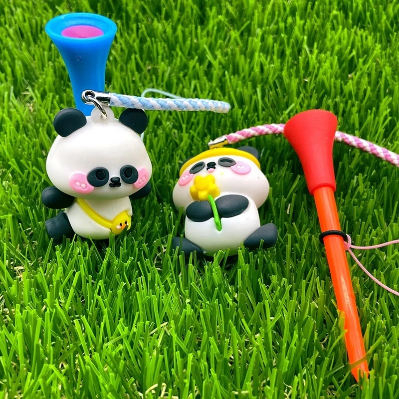 Postplaza SET-2  ทีการ์ตูน 83mm Tee Golf หัวยาง ทีกอล์ฟ การ์ตูน สุ่มสี แพ็ค 1 ชิ้น