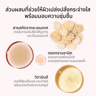 lavojoy (ขนาดทดลอง) Let It Glow Daily Shine Body Serum Delicate Rose 30ml. SPF50 PA++++ โทนอัพกันแดด ปรับผิวกระจ่างใส