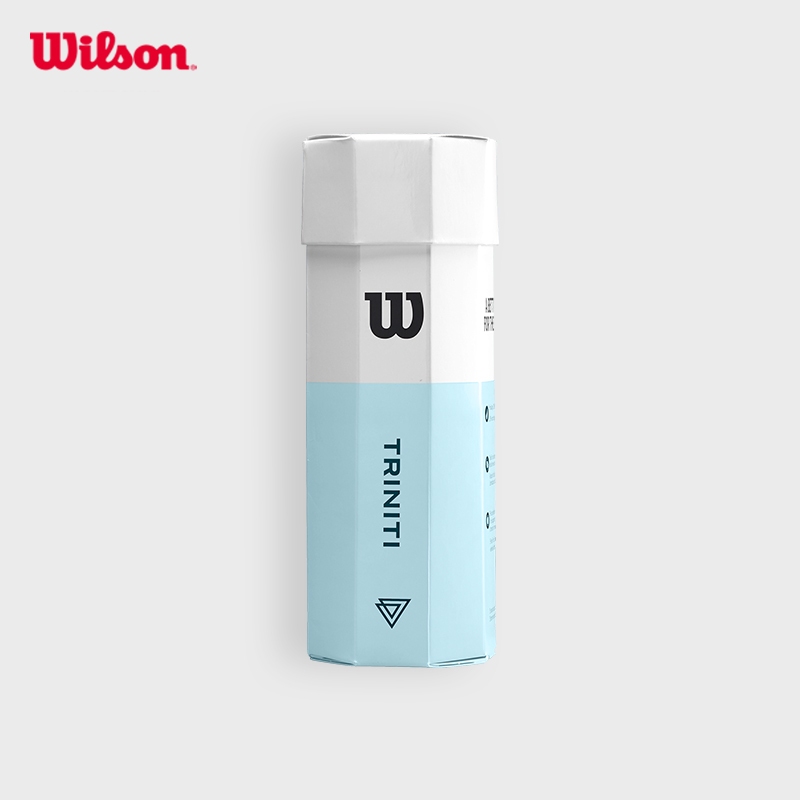 WILSON Triniti All Court 3 Ball Per Can (1,190 Baht for 4 Can) ลูกเทนนิส WRT125200 Official Store