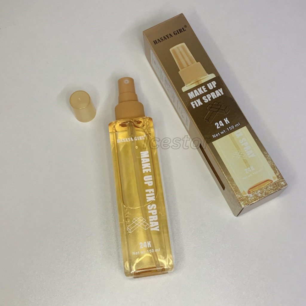 JH-3795 Hasaya Girl MAKE UP FIX SPRAY สเปรย์ ล็อกเมคอัพช่วยให้ผิว ชุ่มชื้นคุมมัน ให้ผิว อิ้มน้ำ Jasm