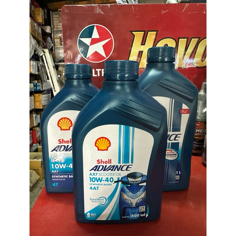 💥💥พร้อมส่ง!!น้ำมันเครื่อง​ Shell 10W-40💥💥