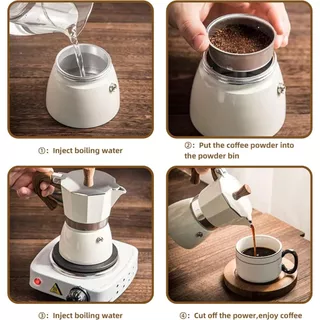 3 คัพ และ 6 คัพ หม้อชงกาแฟแบบมอกา มก้าพอท แบบพกพา กาต้มกาแฟ เครื่องชงกาแฟ moka pot เครื่องชงกาแฟอลูมิเนียมมอคค่า
