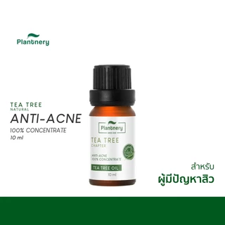 Plantnery Tea Tree Oil Acne Spot 10 ml แพลนท์เนอรี่ น้ำมันที ทรี เข้มข้น สำหรับ แต้มสิว