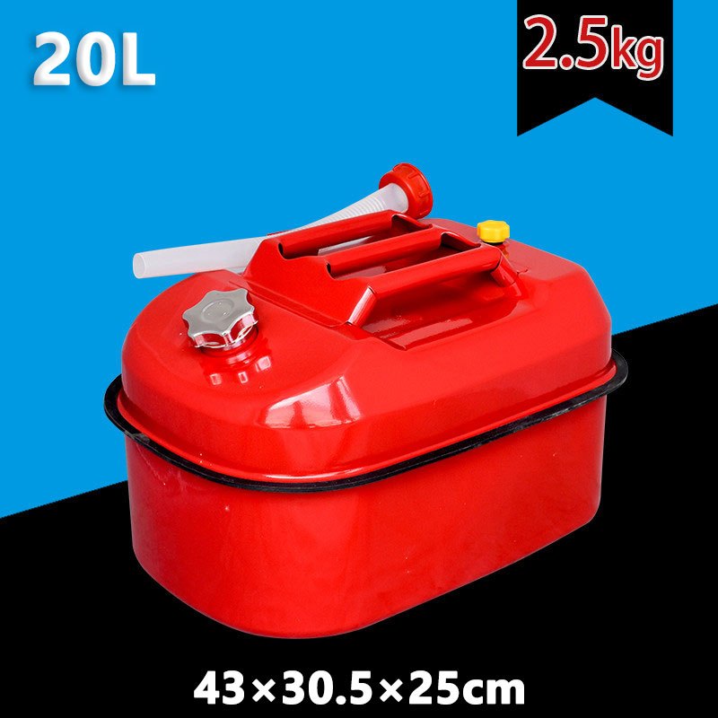 ✨เยอรมนีนำเข้า✨COD✅วัสดุเกรดทหารแห่งชาติ 10L/20L ถังน้ำมันสำรอง แกลลอนน้ำมัน ถังน้ำมัน ( เติมได้ทั้ง เบนซิน / ดีเซล ) - รูปที่ 6