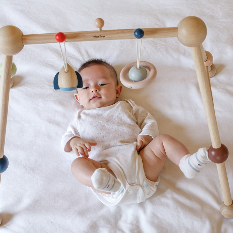 PlanToys صالة لعب خشبية Play Gym — Orchard — صورة 4