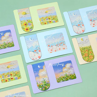 Bookmark ที่คั่นหนังสือจิ๋ว เป็นแม่เหล็กลายการ์ตูนน่ารักๆ