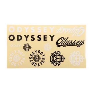 สติกเกอร์แบรนจักรยาน BMX Odyssey Assorted Sticker Pack