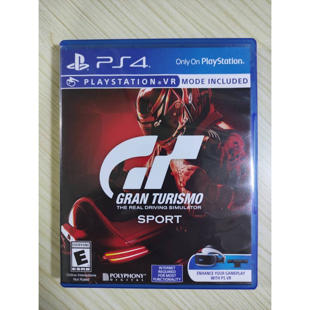 (มือ2) PS4 - Gran Turismo GT Sport (Z.all)​*เล่นกับ TV หรือเล่นกับ VR ก็ได้