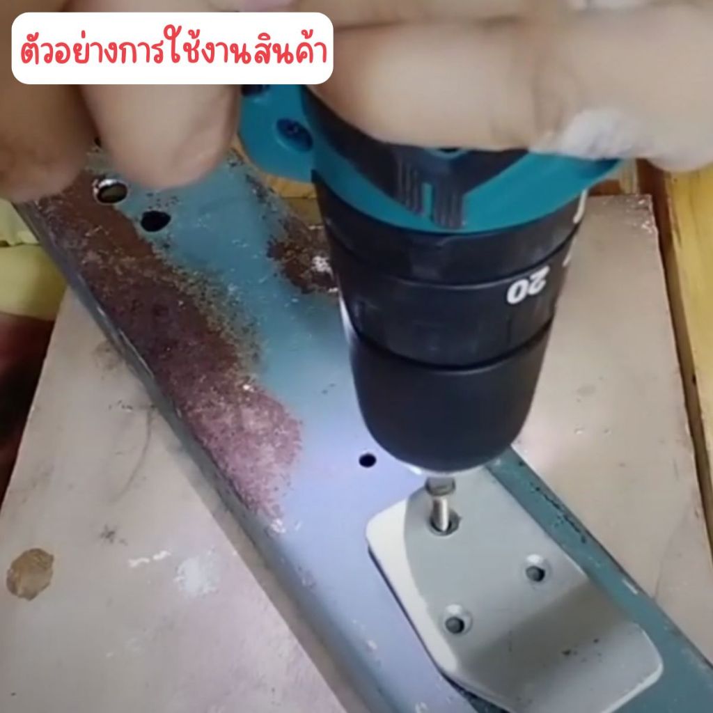 สกรู หัวหกเหลี่ยม 1/4″ ขนาด25,30,45,50มม สีรุ้ง ซิ้งค์ขาว หัวแบน หัวจม เกลียวไม้ เกลียวปล่อย หยาบ ฟอร์นิเจอร์ JCA JCB FT ราคา ถูกที่สุด ดีลบีเคเค แกลเลอรีภาพที่ 8