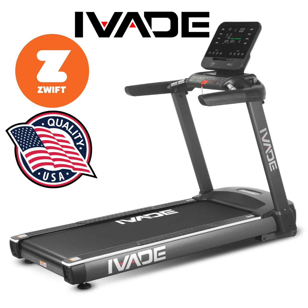 ลู่วิ่งไฟฟ้า IV80 (SEMI-COMMERCIAL) - เครื่องออกกำลังกาย แบรนด์ IVADE