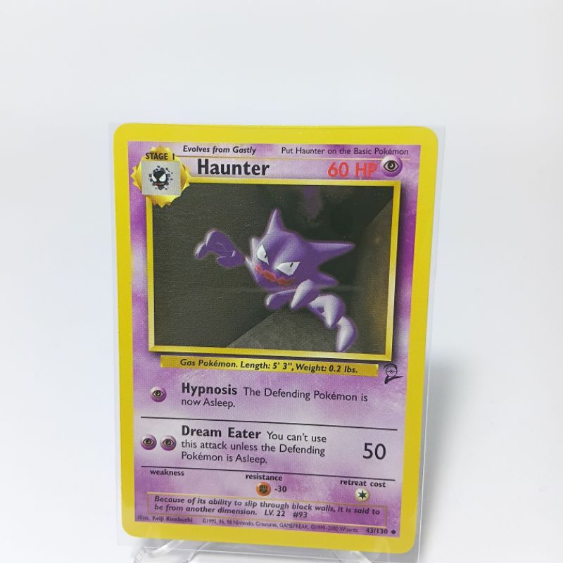 Haunter 29/102 - Base Set 2 - Rare Vintage Pokémon Card
